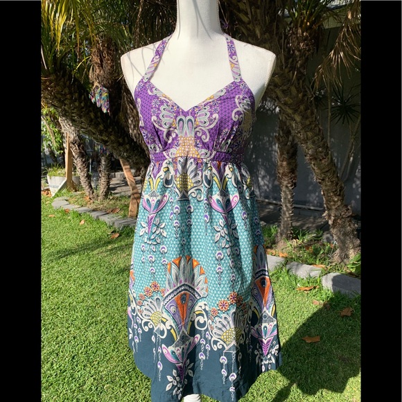 Express Dresses & Skirts - “EXPRESS YOURSELF” Dress by Express 💜💛💚